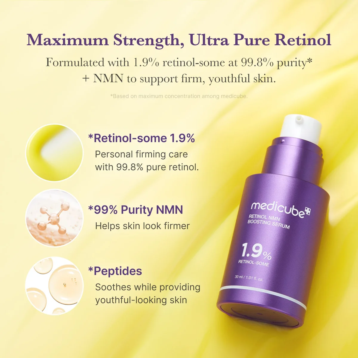 Medicube Retinol NMN Boosting Serum 30 ml