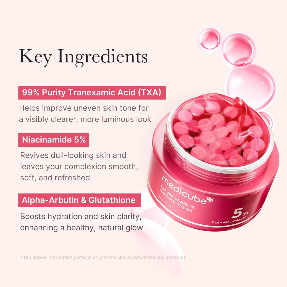 Medicube TXA Niacinamide Capsule Cream 55 g