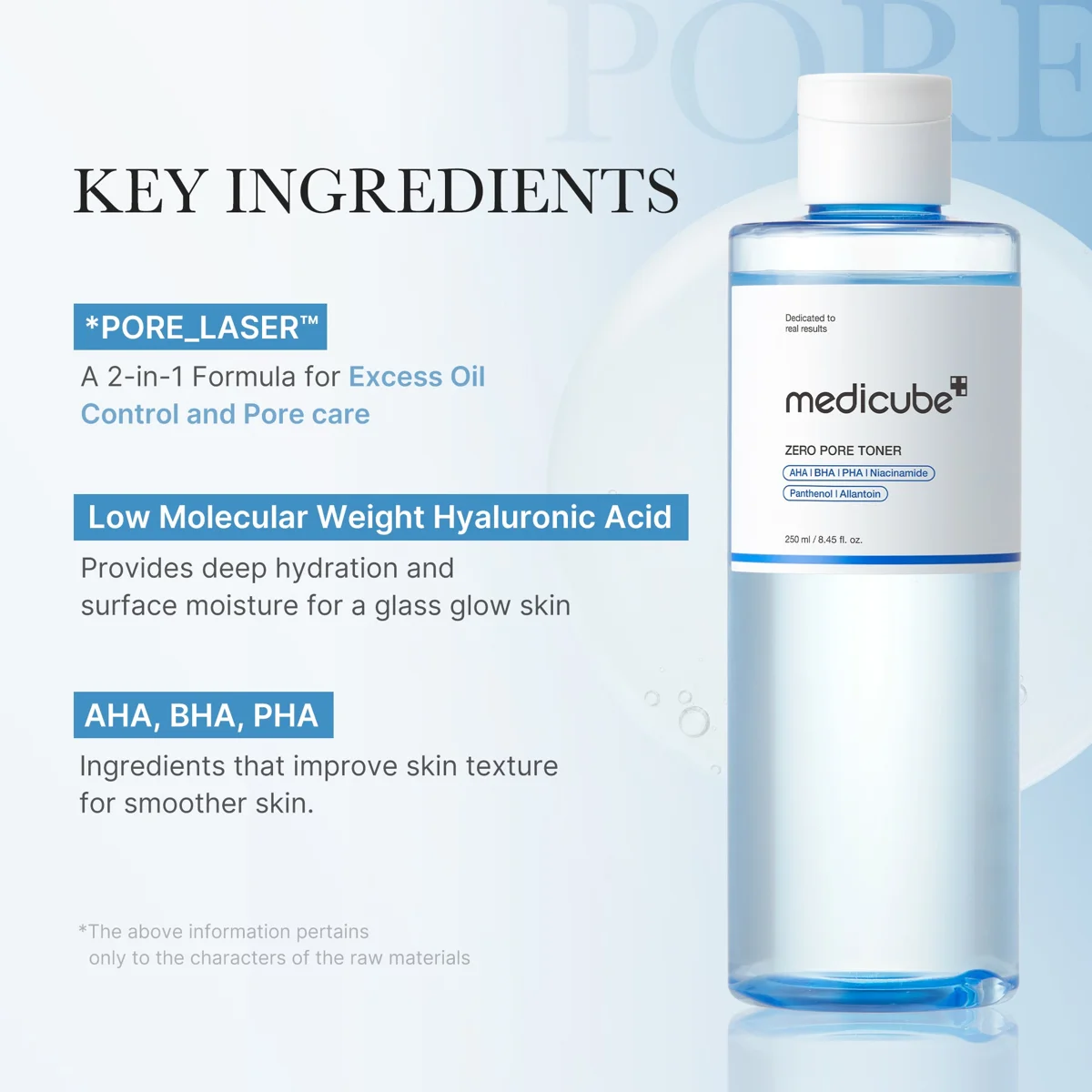 Medicube Zero Pore Toner 250 ml