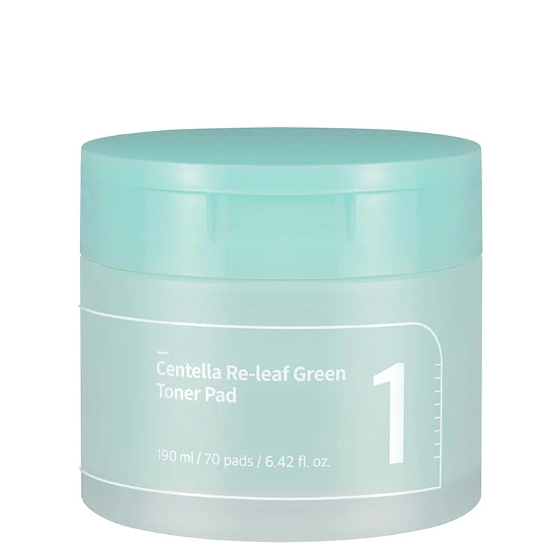 Numbuzin No. 1 Centella Re-leaf Green Toner Pad 70 pads