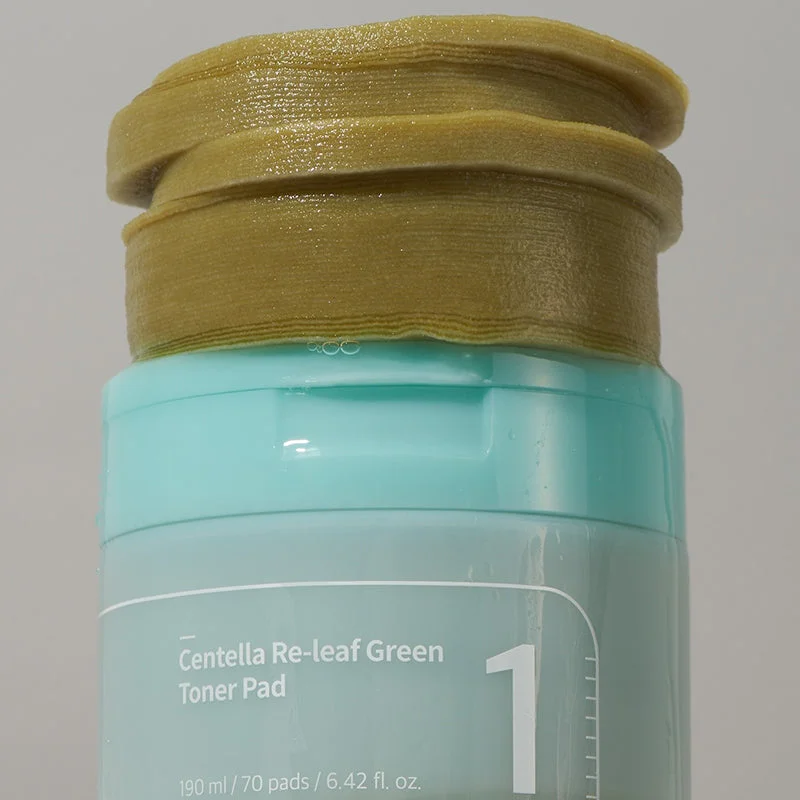 Numbuzin No. 1 Centella Re-leaf Green Toner Pad 70 pads