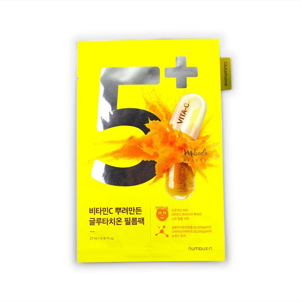 Numbuzin No. 5 Vitamin Spotlight Sheet Mask 10 Each