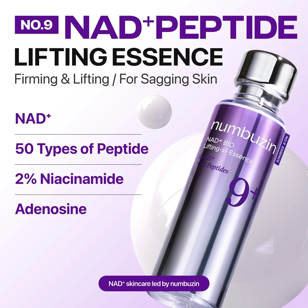 Numbuzin No. 9 NAD Bio Lifting Essence 30 ml