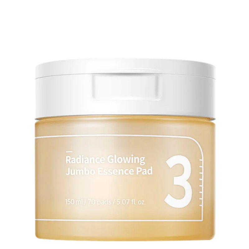 Numbuzin No.3 Radiance Glowing Jumbo Essence Pad 70 Pads