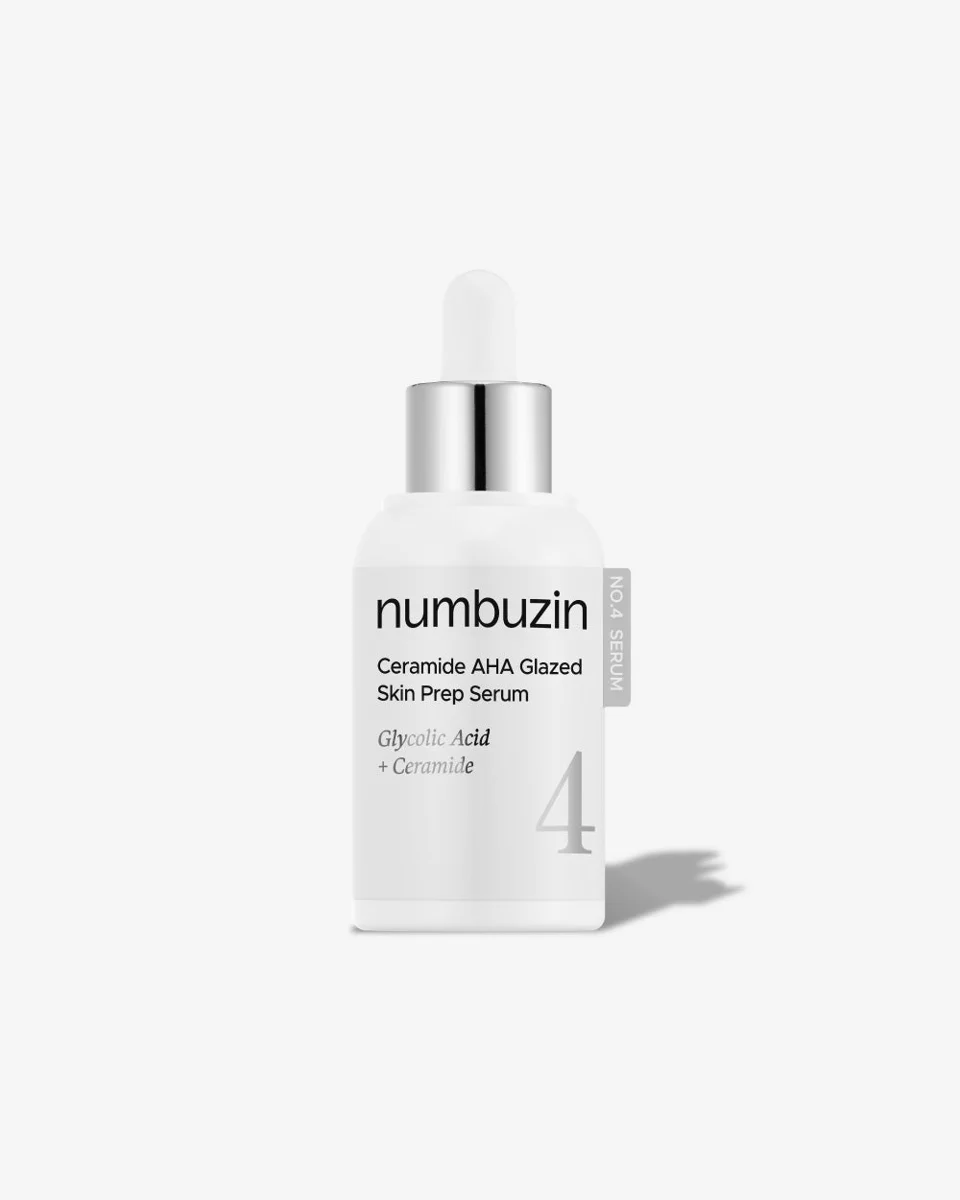 Numbuzin No.4 Ceramide AHA Glazed Skin Prep Serum 1.3 ml x 10