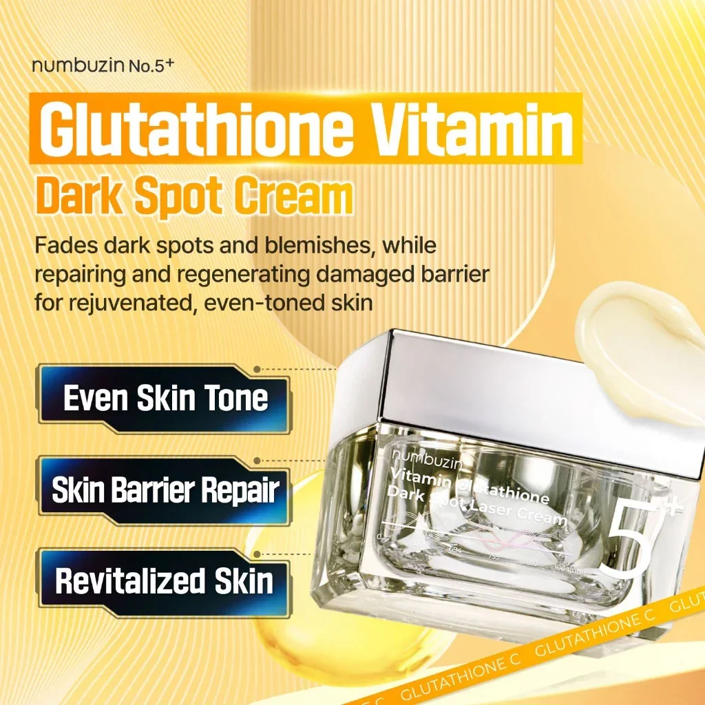 Numbuzin No.5+ Vitamin Glutathione Dark Spot Laser 50 ml