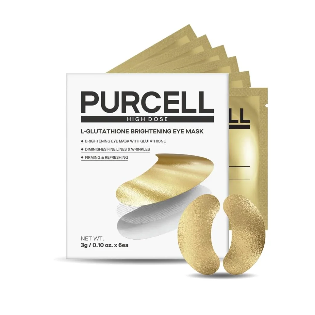 PURCELL Glutathione Brightening Eye Mask 6 Pcs