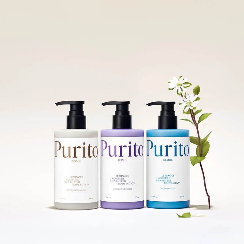 Purito Luminous Moisture Shea Butter Body Lotion — Ocean Breeze 300 ml