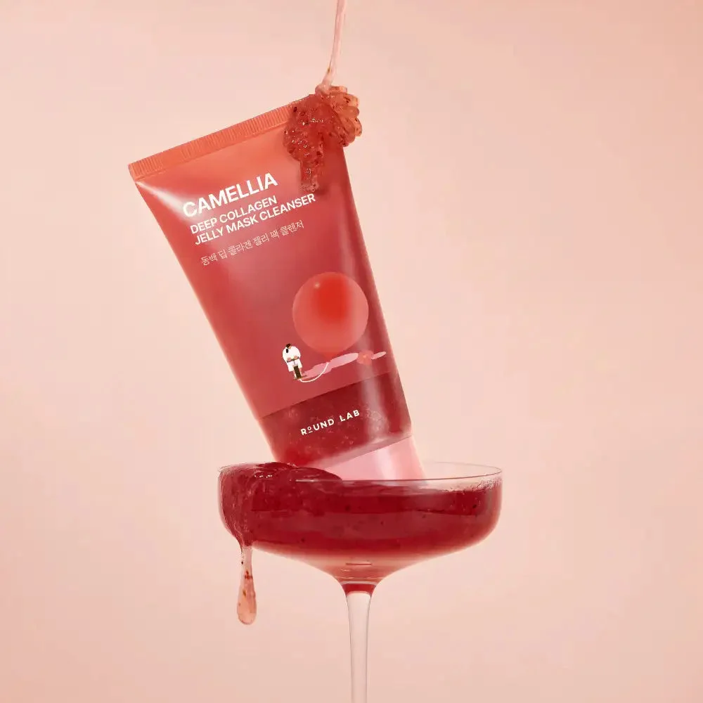 Round Lab Camellia Deep Collagen Jelly Mask Cleanser 150 ml