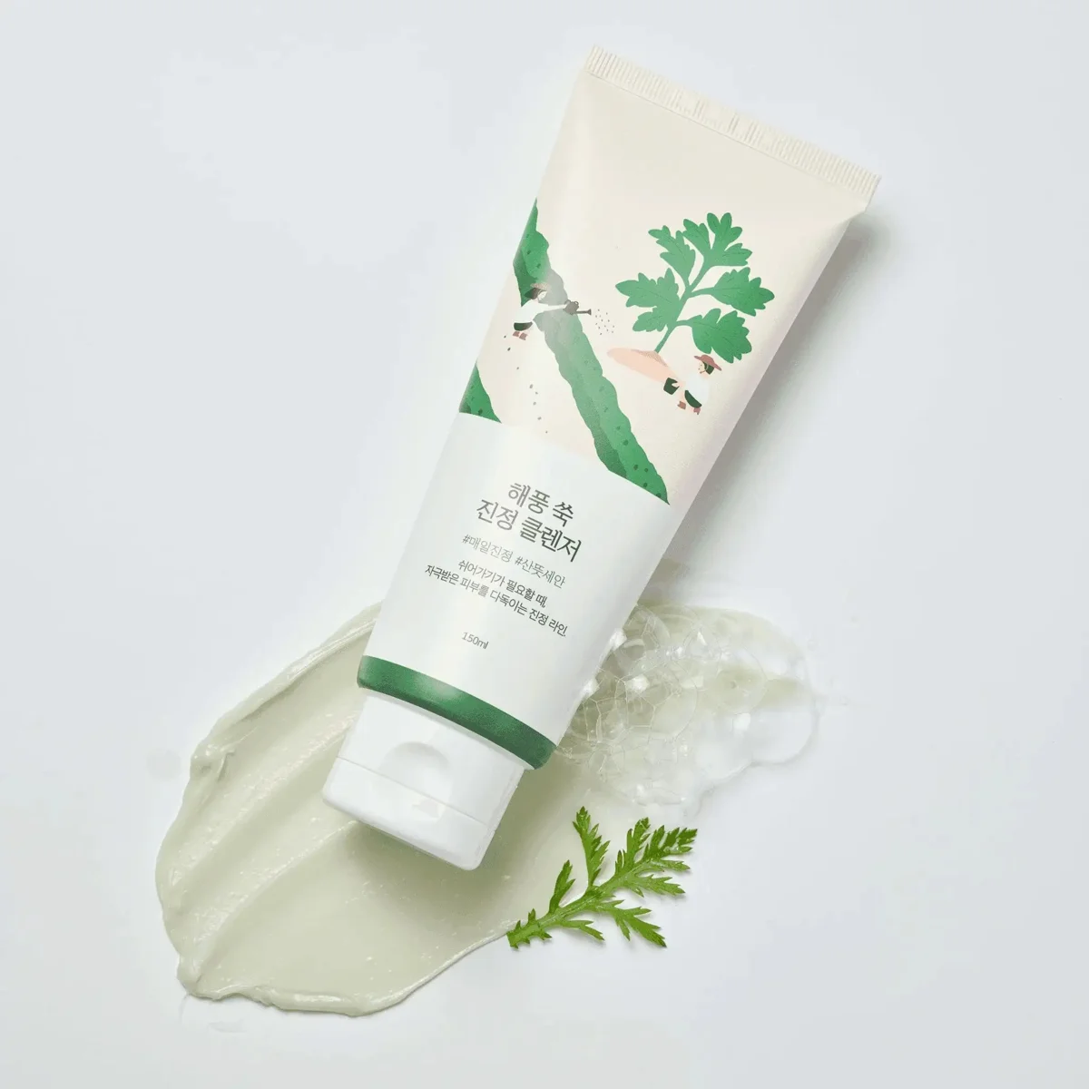 Round Lab Mugwort Calming Cleanser 150 ml