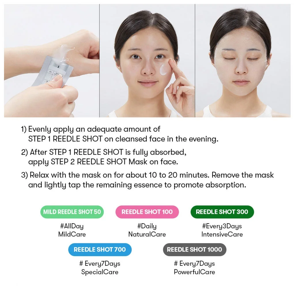 VT Cosmetics Reedle Shot 2 Step Mask - 300