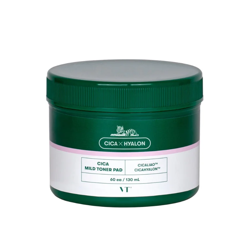 VT Cosmetics VT Cica Mild Toner Pad 60 pcs
